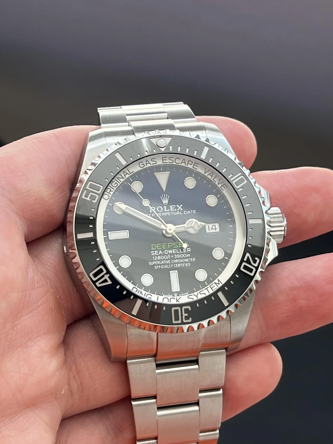 Deepsea 44mm James Cameron Dial 126660 photo review
