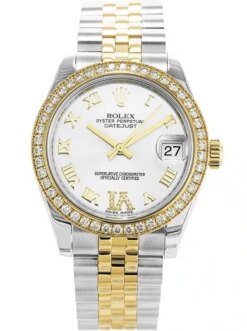 Replica Rolex Datejust 178383 31mm White Dial