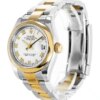 Replica Rolex Datejust 179163 26mm White Dial Face Detail