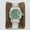 Replica Rolex Datejust 36mm Palm Motif Dial 126234-0047 Face Detail