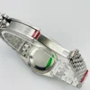 Replica Rolex Datejust 36mm Palm Motif Dial 126234-0047 Texture Close-Up