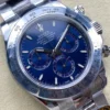 Replica Rolex Daytona 40 mm 126509 Bright Blue Dial Close-Up Focus