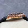 Replica Rolex Daytona 40 mm 126515LN Bright Chocolate Dial Texture Close-Up