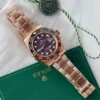 Replica Rolex GMT-Master II 40 mm 126715CHNR Tiger Iron Dial Lug Shot