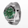 Replica Rolex GMT-Master II 40 mm 126729VTNR Oyster “Absinthe” Close-Up Focus