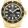 Replica Rolex Submariner 116618LN 40mm Black Dial Face Detail