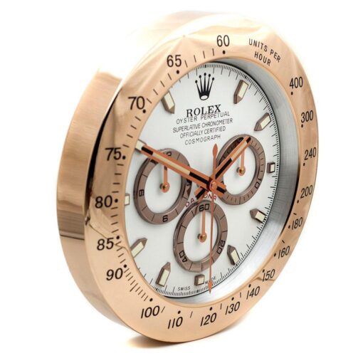 Replica Rolex WALL CLOCK – DAYTONA ROSE GOLD