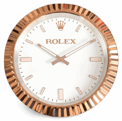 Replica Rolex WALL CLOCK – F1 ROSE GOLD OYSTER