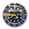 Replica Rolex WALL CLOCK – GMT MASTER II BATMAN 2 Texture Close-Up