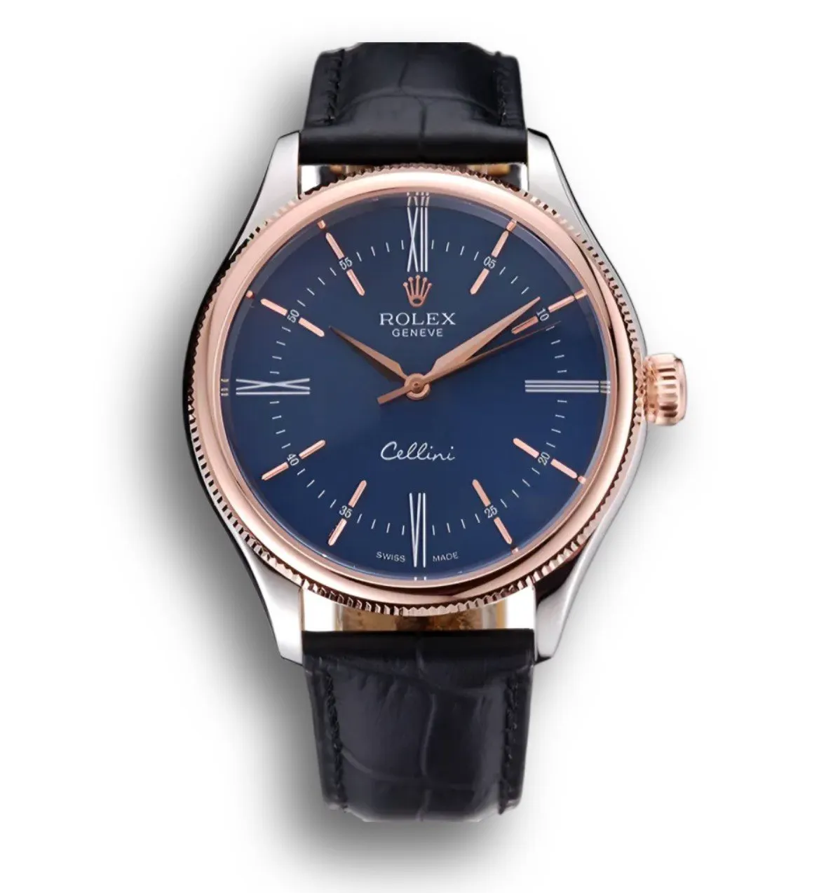 Super Clone Cellini 40mm Blue Dial
