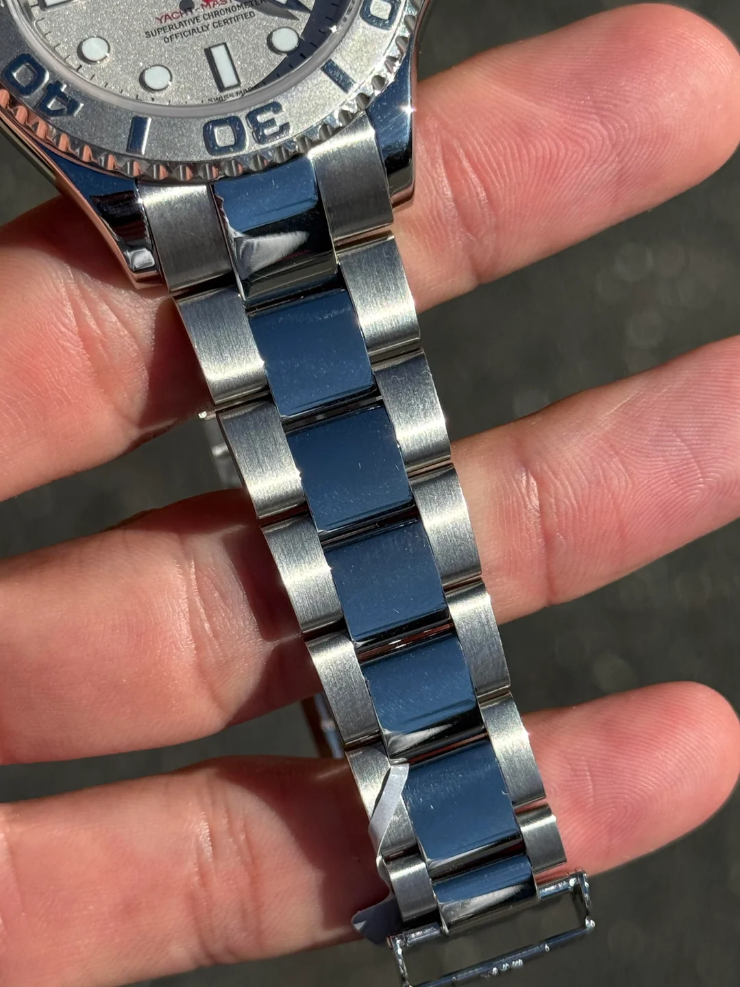 Yacht-Master 40mm m126622-0001 Rhodium Dial photo review