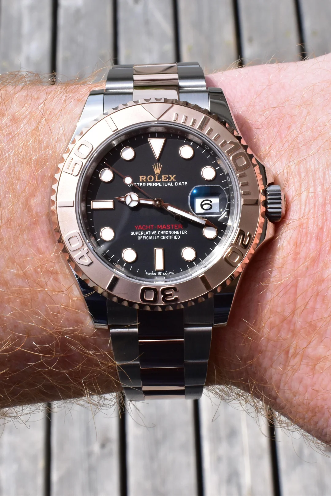 Yacht-Master 40mm m126622-0001 Rhodium Dial photo review