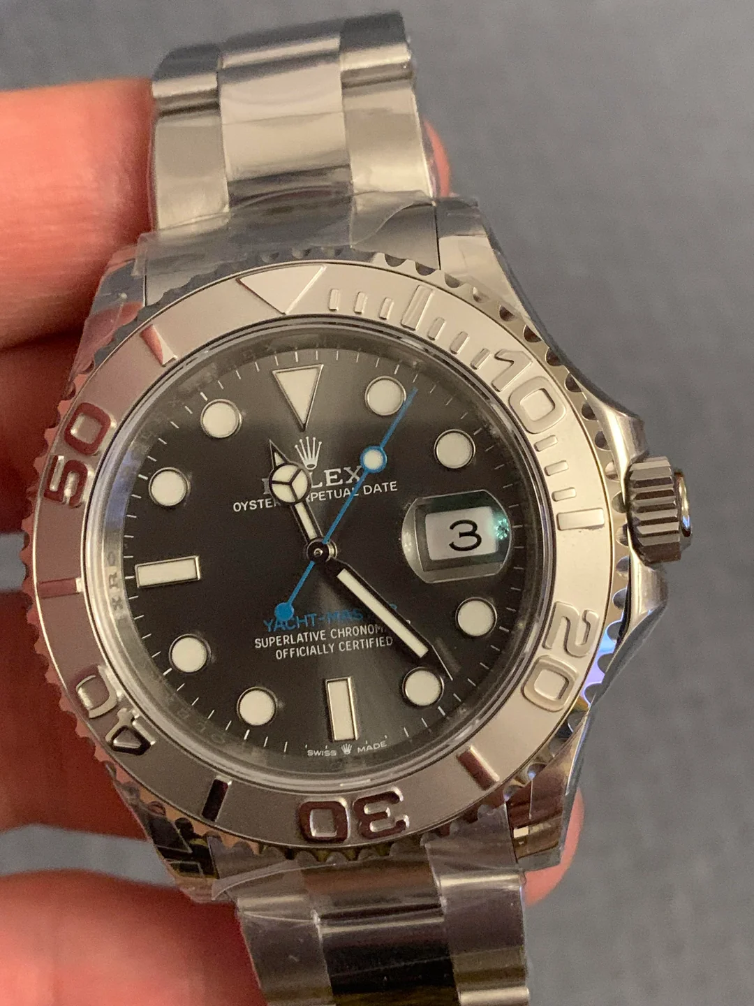 Yacht-Master 40mm m126622-0001 Rhodium Dial photo review