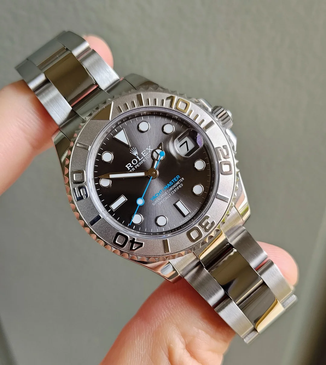 Yacht-Master 40mm m126622-0001 Rhodium Dial photo review