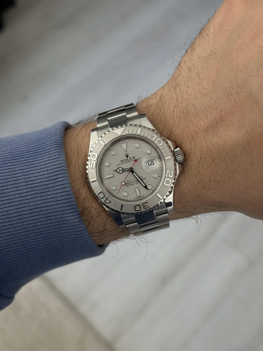 Yacht-Master 40mm m126622-0001 Rhodium Dial photo review
