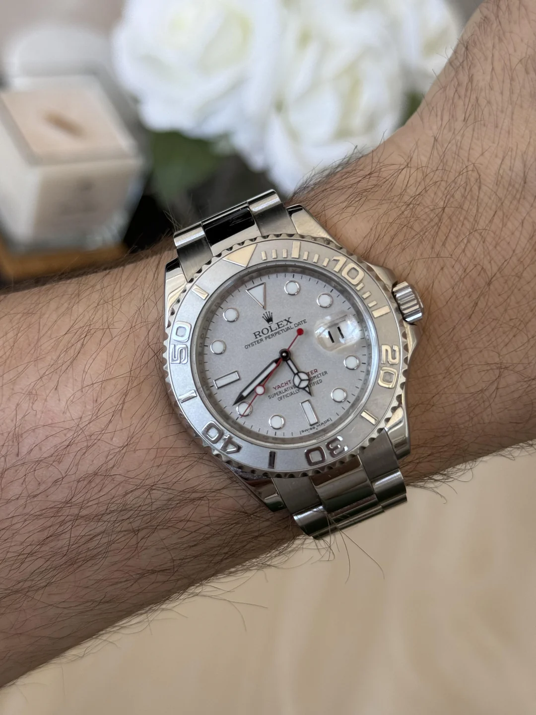 Yacht-Master 40mm m126622-0001 Rhodium Dial photo review
