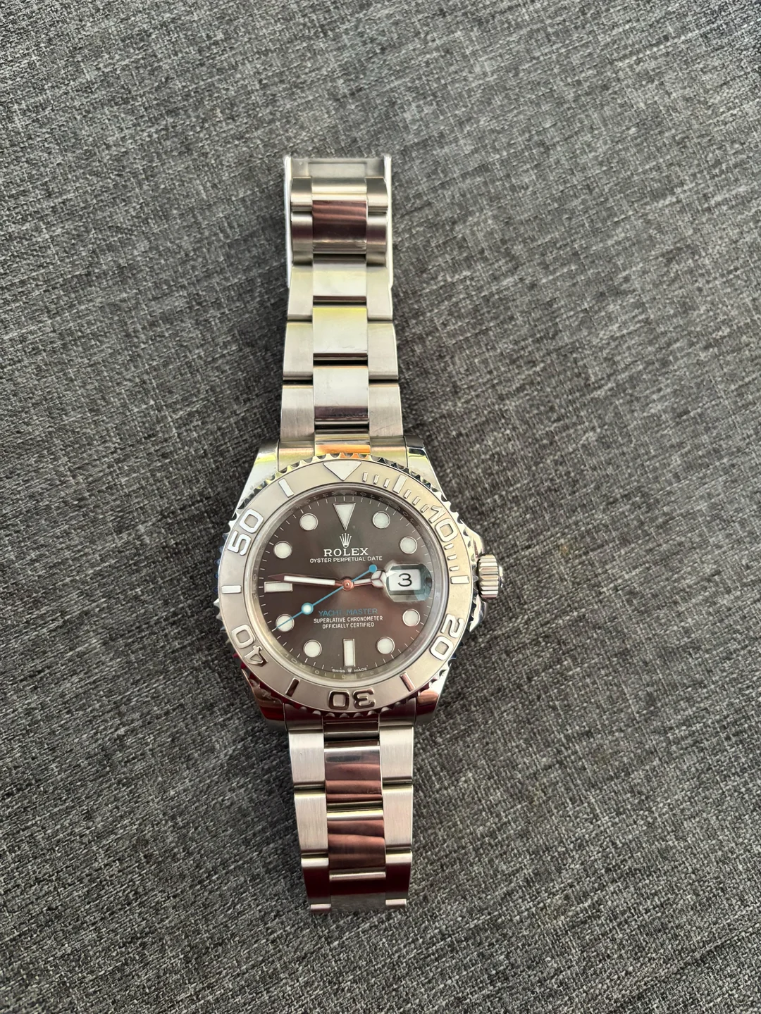 Yacht-Master 40mm m126622-0001 Rhodium Dial photo review