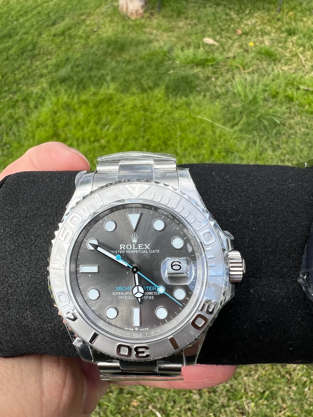 Yacht-Master 40mm m126622-0001 Rhodium Dial photo review