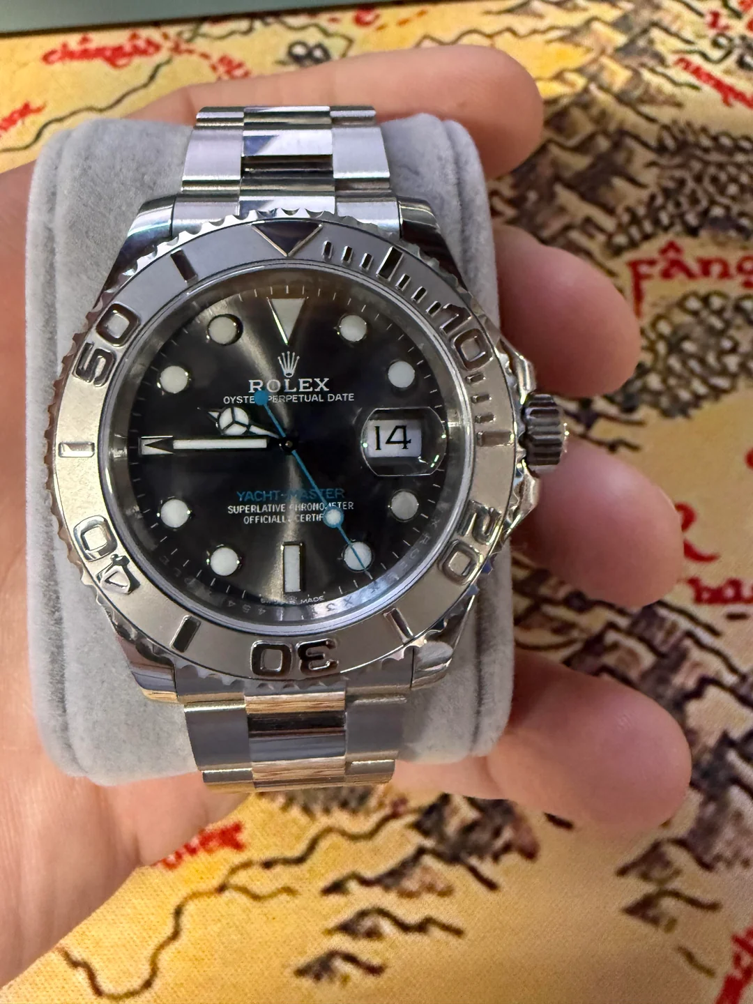 Yacht-Master 40mm m126622-0001 Rhodium Dial photo review