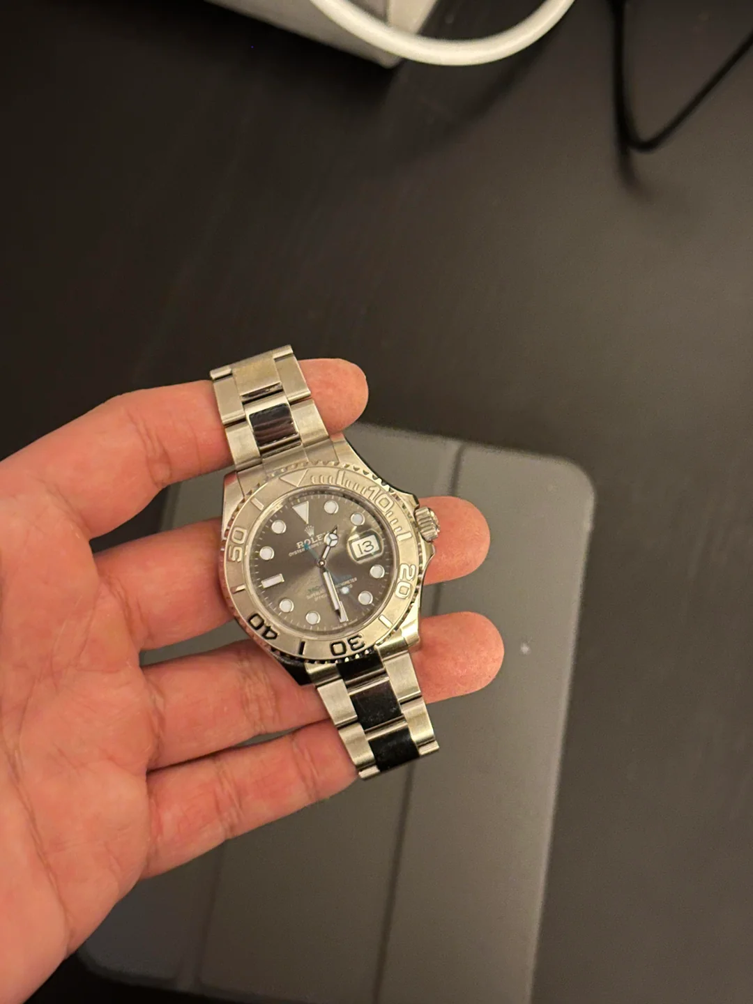 Yacht-Master 40mm m126622-0001 Rhodium Dial photo review