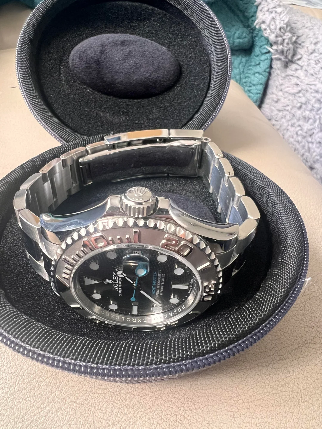 Yacht-Master 40mm m126622-0001 Rhodium Dial photo review