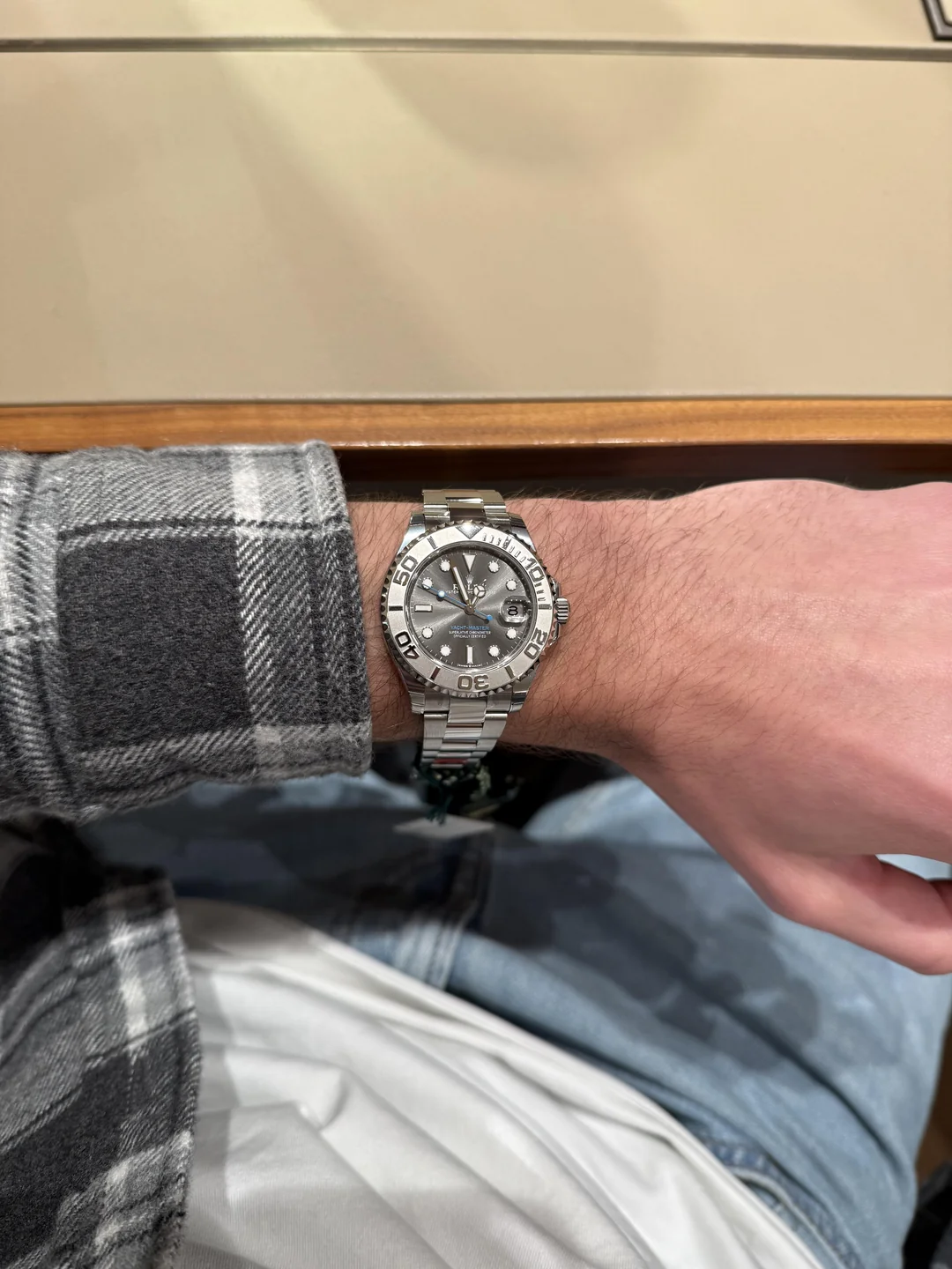Yacht-Master 40mm m126622-0001 Rhodium Dial photo review