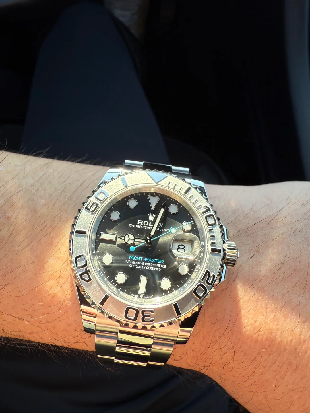 Yacht-Master 40mm m126622-0001 Rhodium Dial photo review