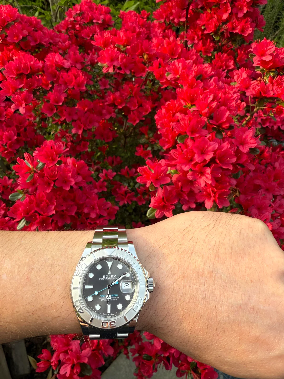Yacht-Master 40mm m126622-0001 Rhodium Dial photo review