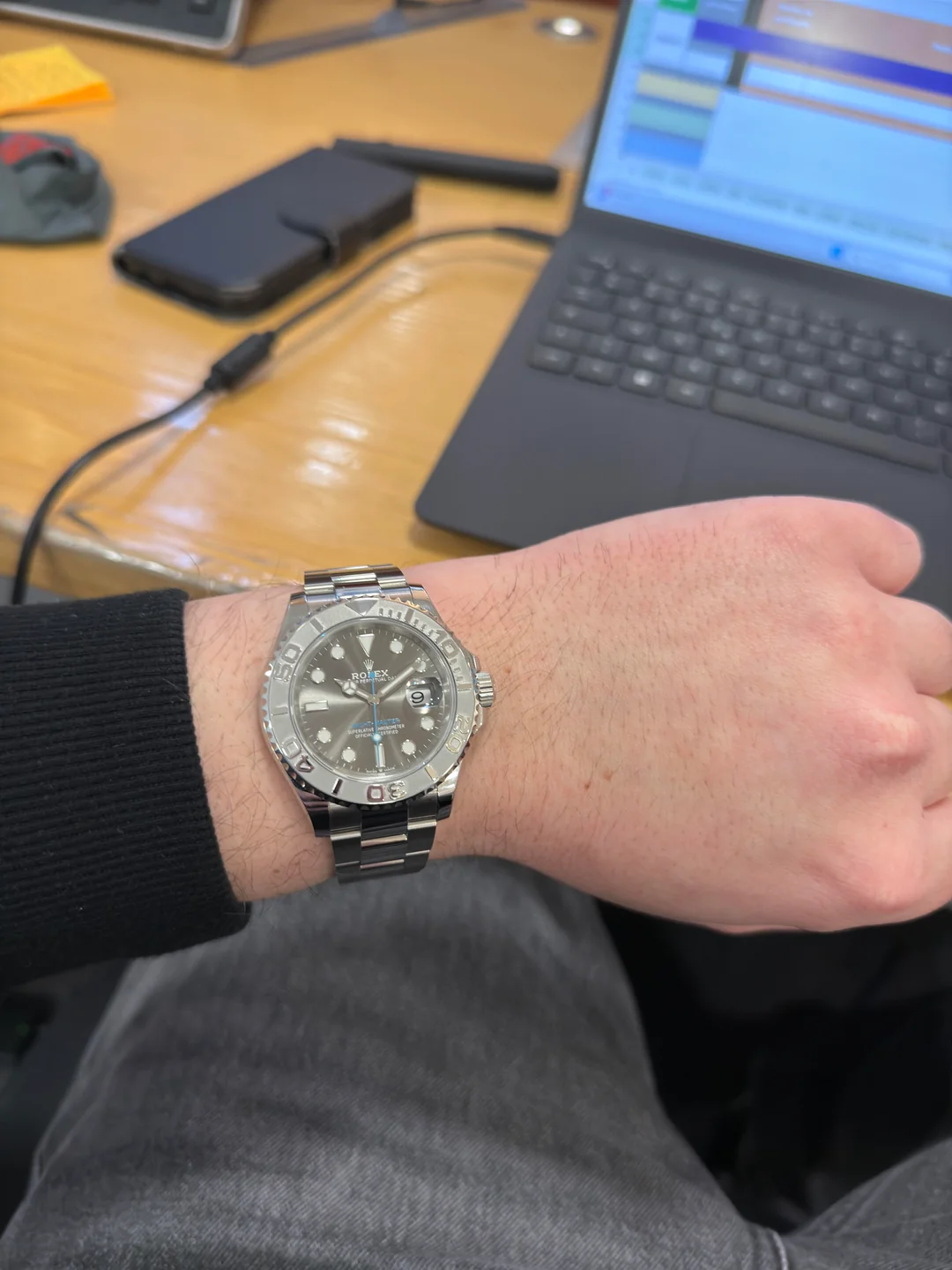 Yacht-Master 40mm m126622-0001 Rhodium Dial photo review