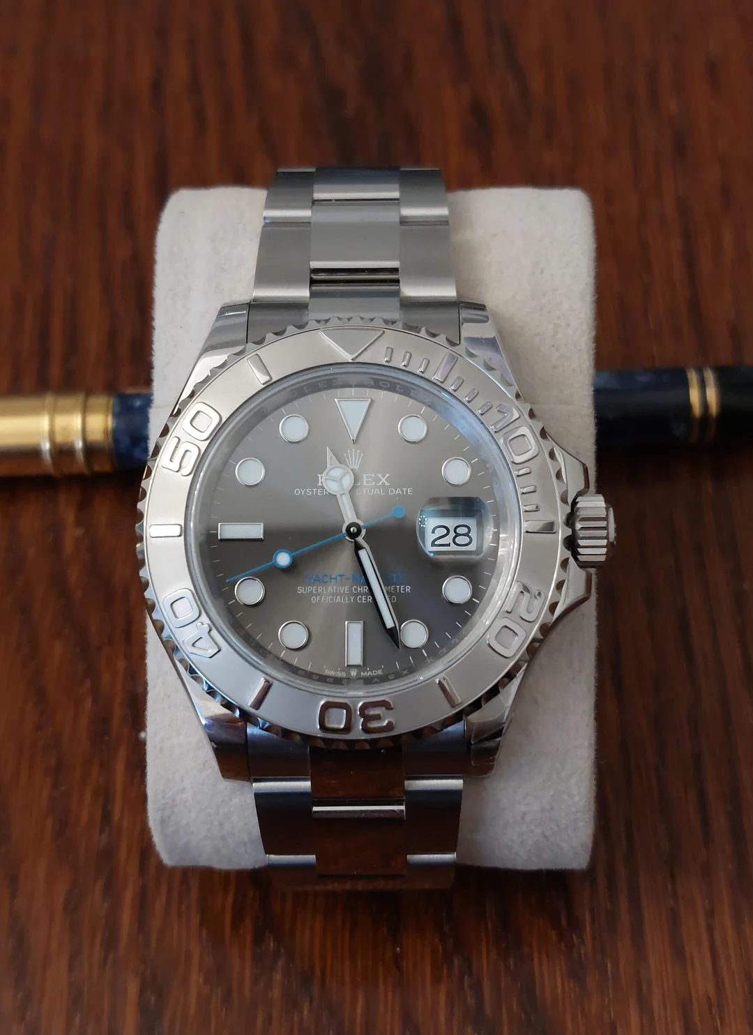 Yacht-Master 40mm m126622-0001 Rhodium Dial photo review