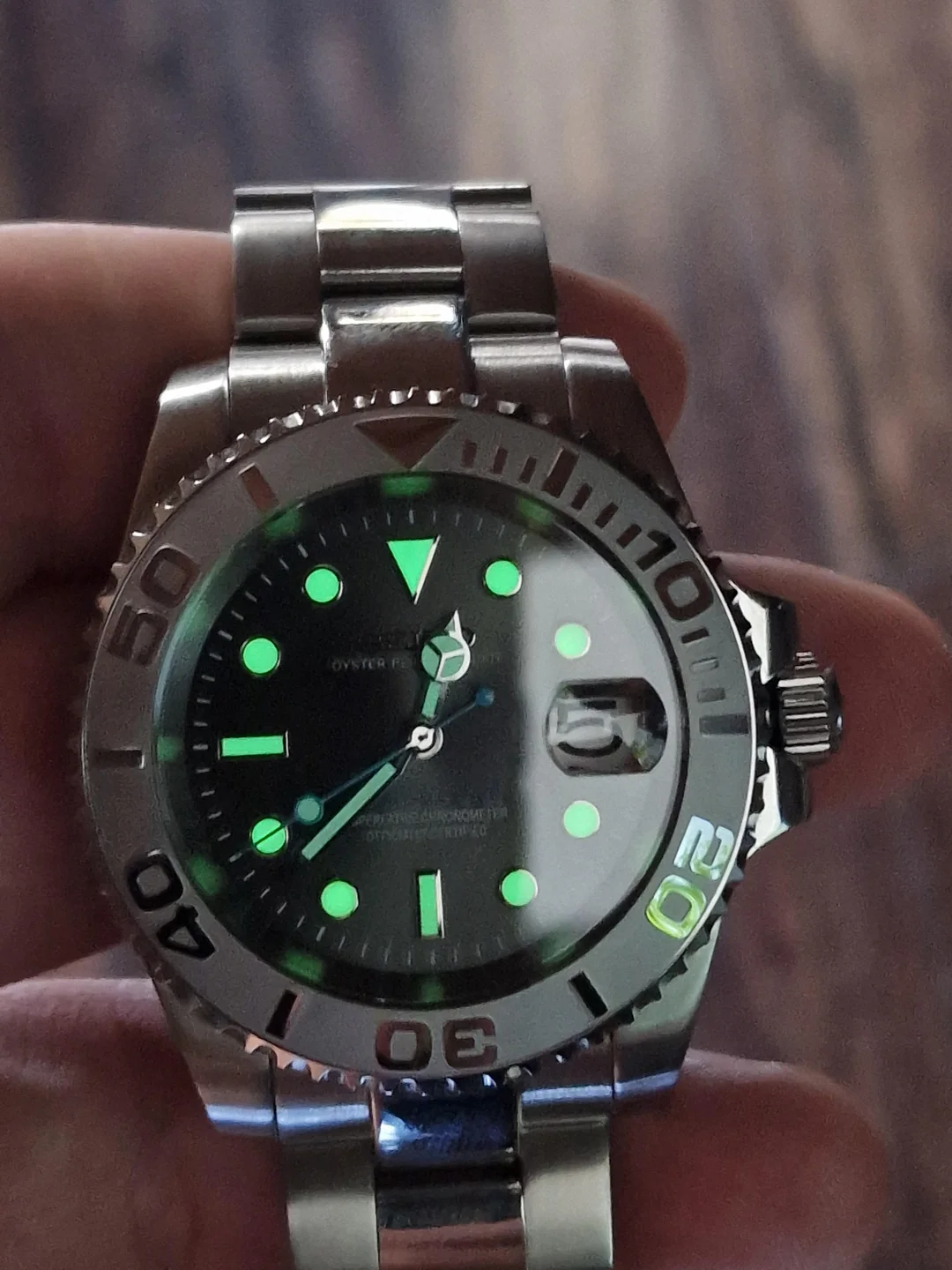 Yacht-Master 40mm m126622-0001 Rhodium Dial photo review