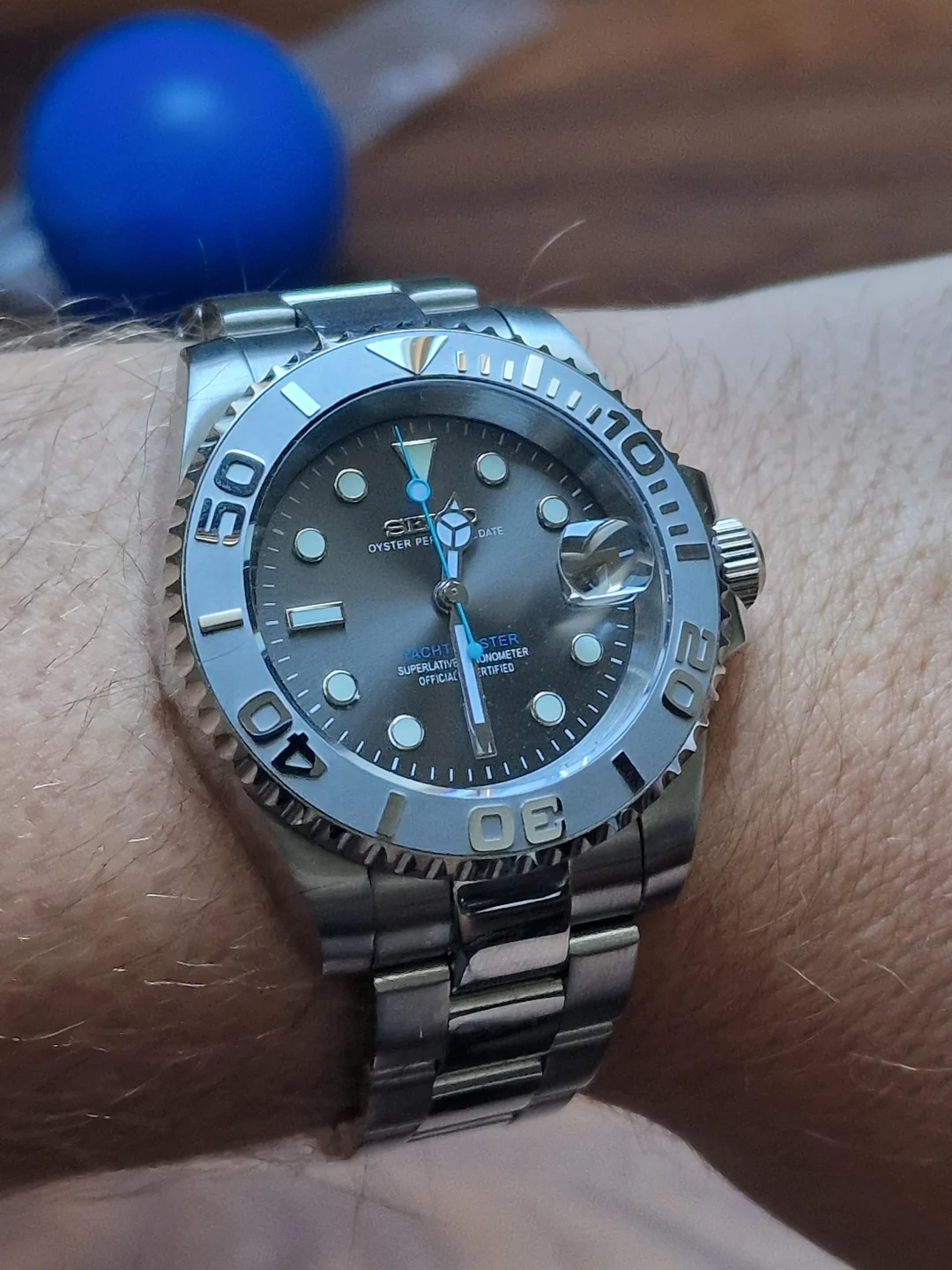 Yacht-Master 40mm m126622-0001 Rhodium Dial photo review