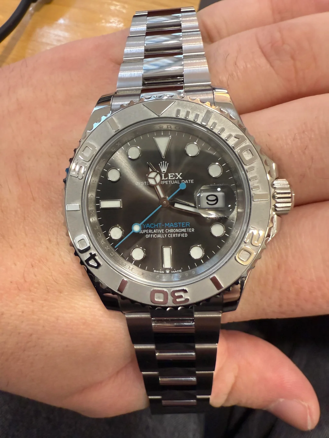 Yacht-Master 40mm m126622-0001 Rhodium Dial photo review