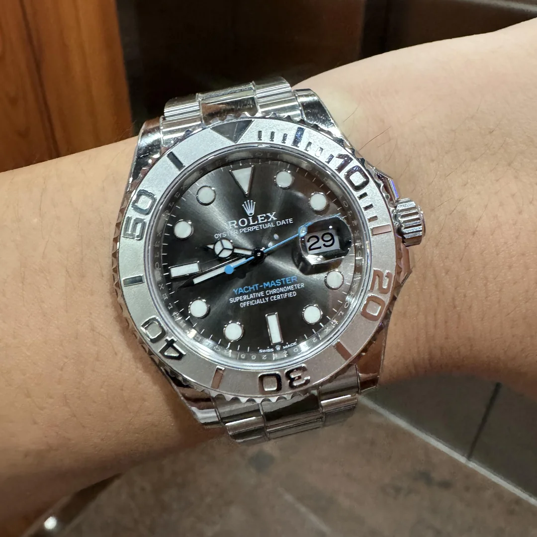 Yacht-Master 40mm m126622-0001 Rhodium Dial photo review