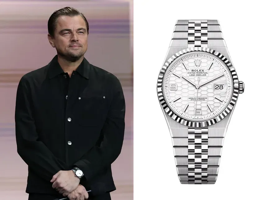 Leonardo Dicaprio Rolex Land Dweller White Dial