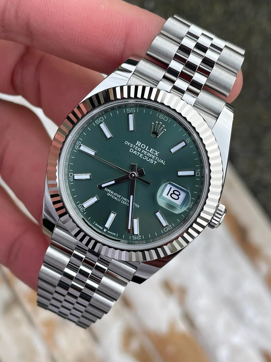 Datejust 126334 41mm Mint Dial photo review