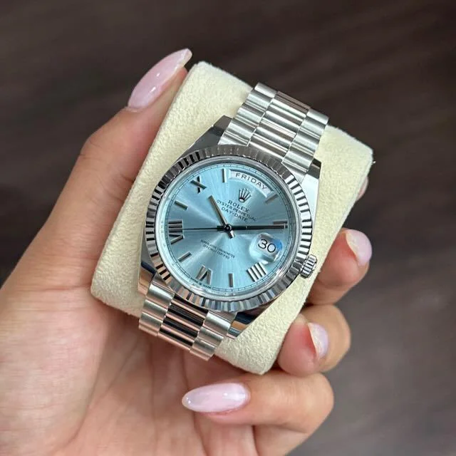 Day-Date 40 mm Ice blue Dial 228236 photo review