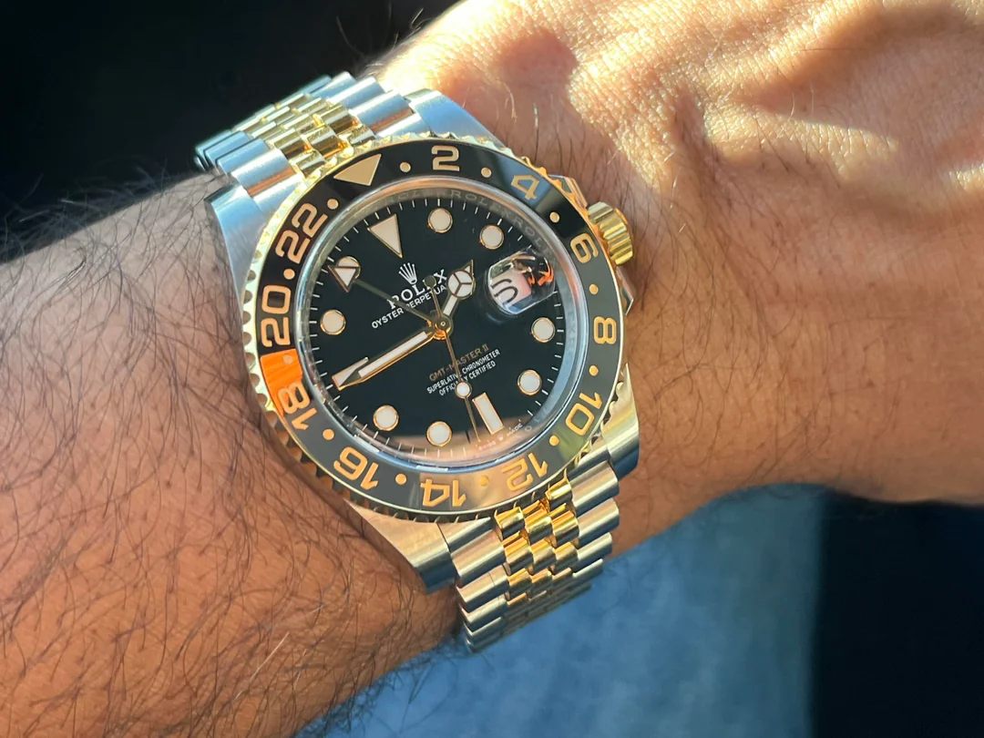 GMT-Master II 40 mm Black Dial “Zombie” 126713GRNR photo review