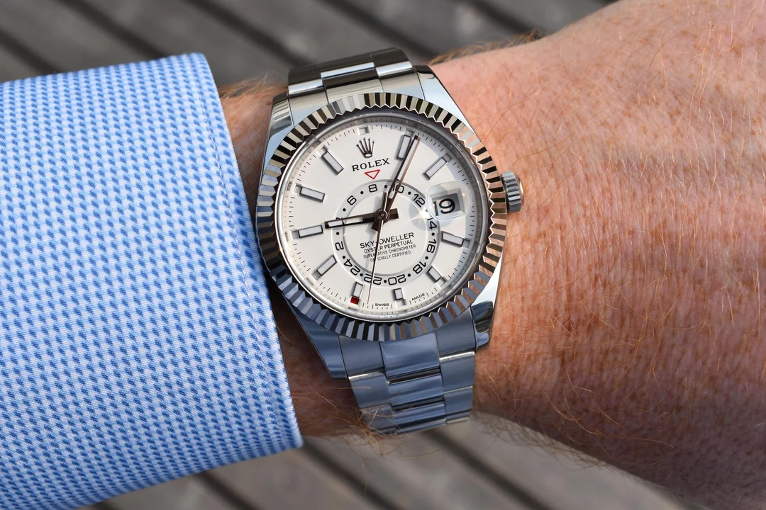 Sky-Dweller 42 mm Intense white Dial 336934 photo review