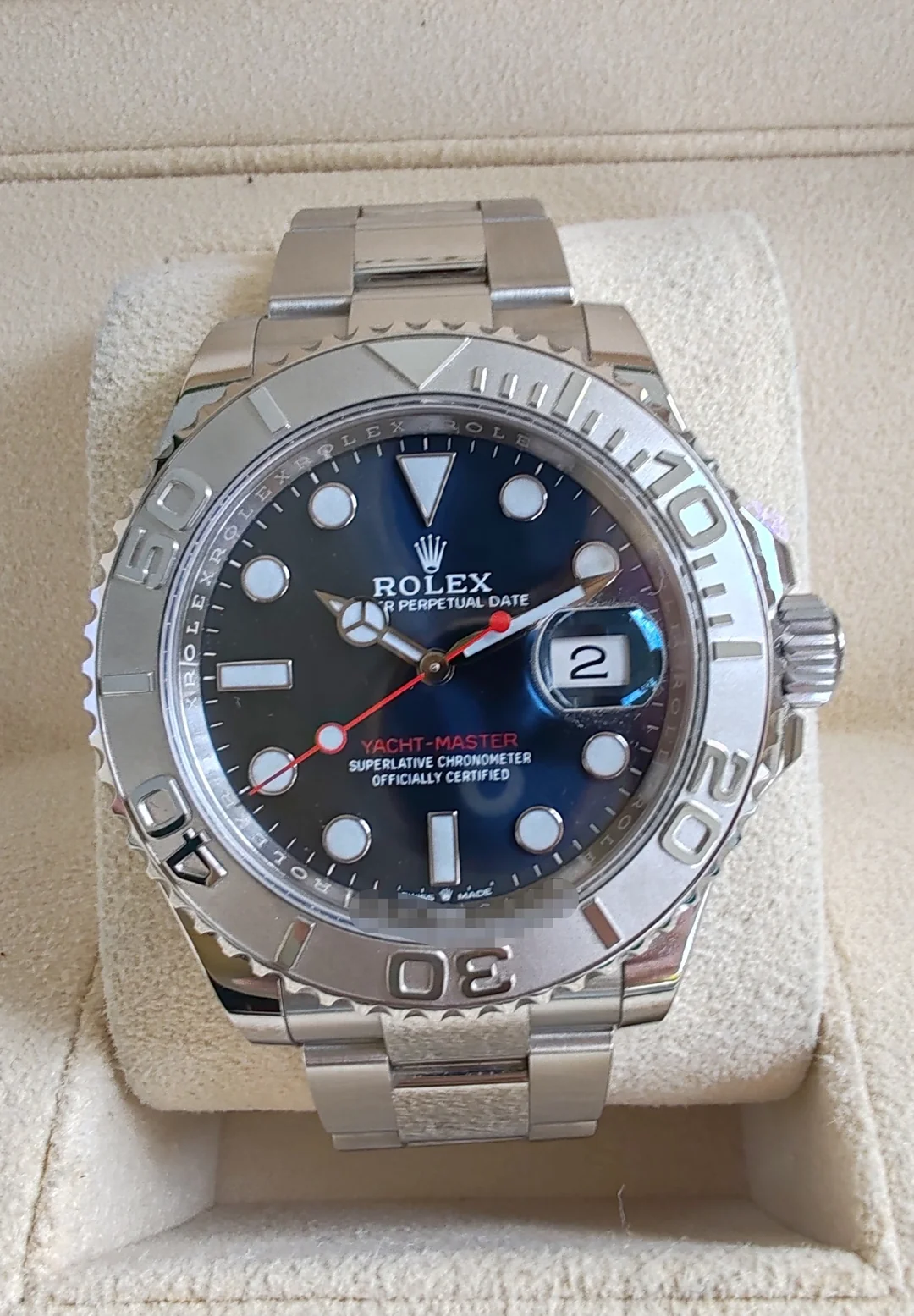 Yacht-Master Blue Dial 126622 40mm photo review