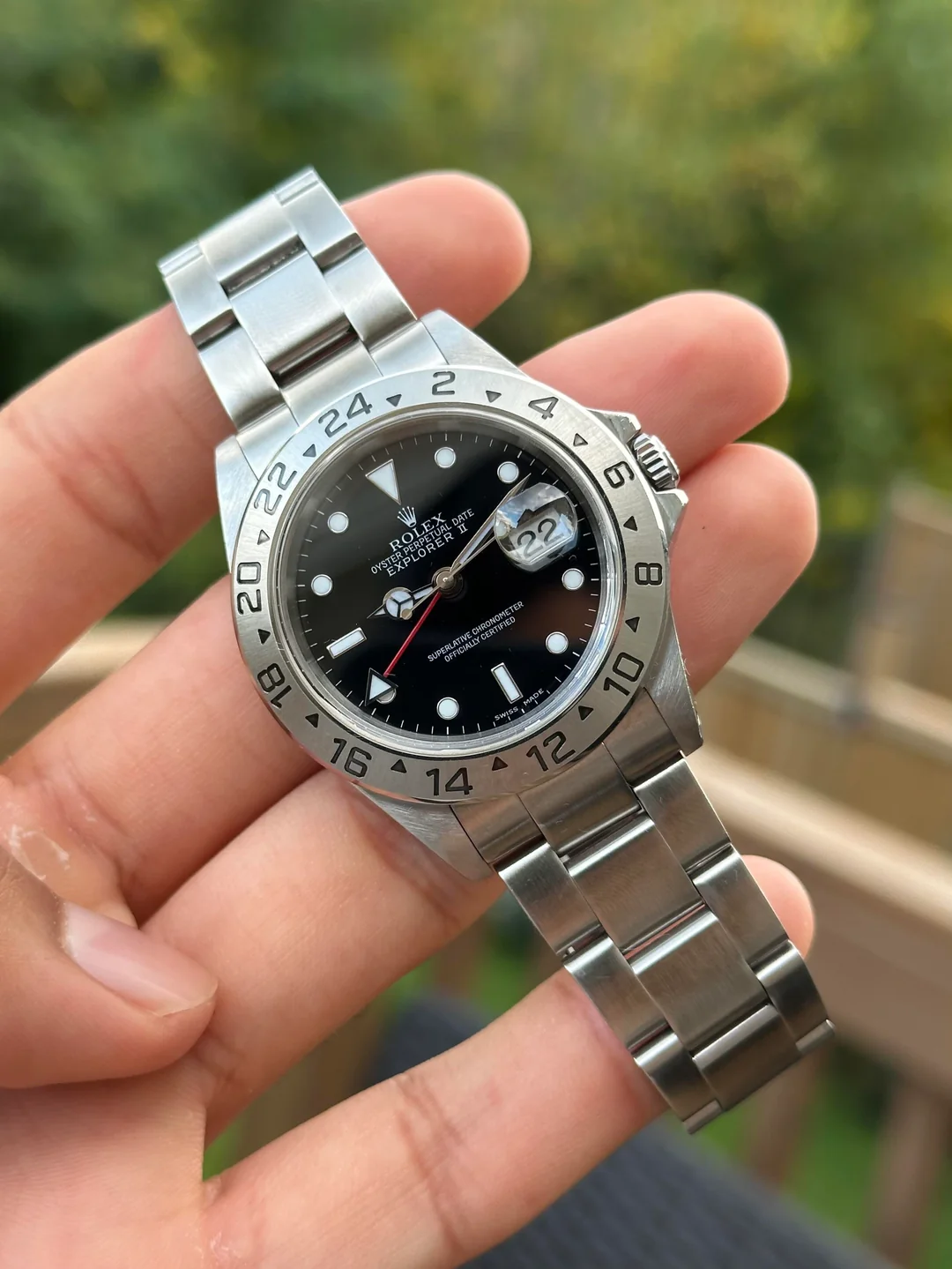 Explorer 40mm Dial Black 16550 photo review