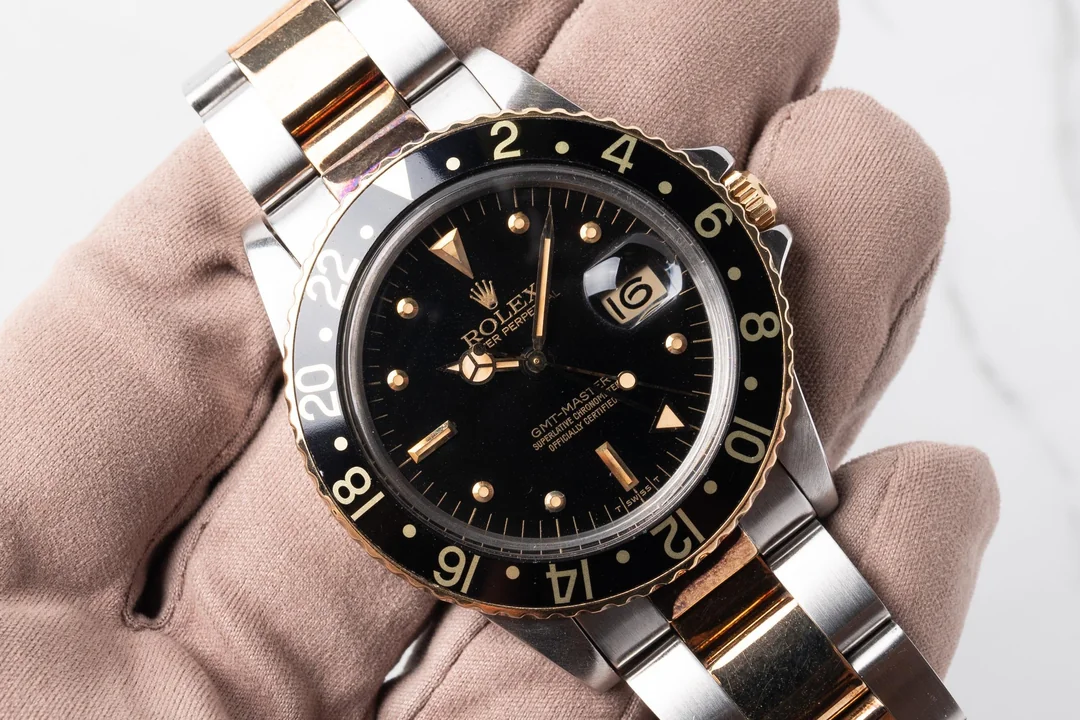 GMT-Master 38mm Dial Black 16753 photo review