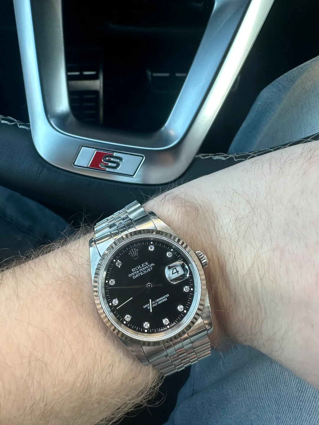 Datejust 126233 36mm Dial Black Diamond photo review