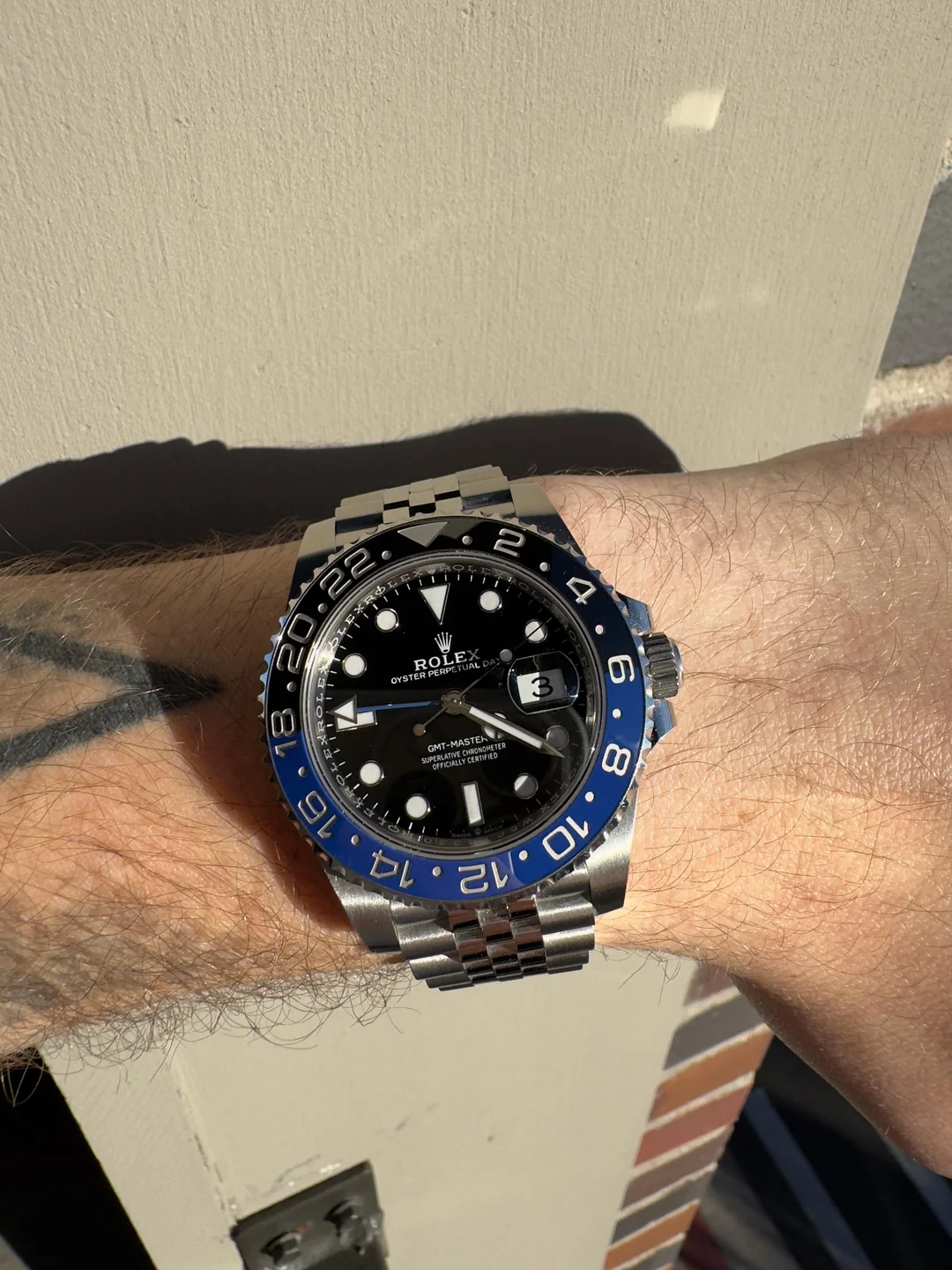 GMT-Master II 40mm Black Dial 116710BLNR “Batman” photo review